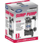 Superior Pump 1/2 HP Stainless Steel/Cast Iron Submersible Sump Pump with Vertical Float Switch Image 4