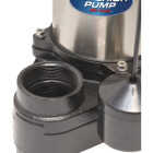 Superior Pump 1/2 HP Stainless Steel/Cast Iron Submersible Sump Pump with Vertical Float Switch Image 7