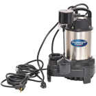 Superior Pump 1/2 HP Stainless Steel/Cast Iron Submersible Sump Pump with Vertical Float Switch Image 5