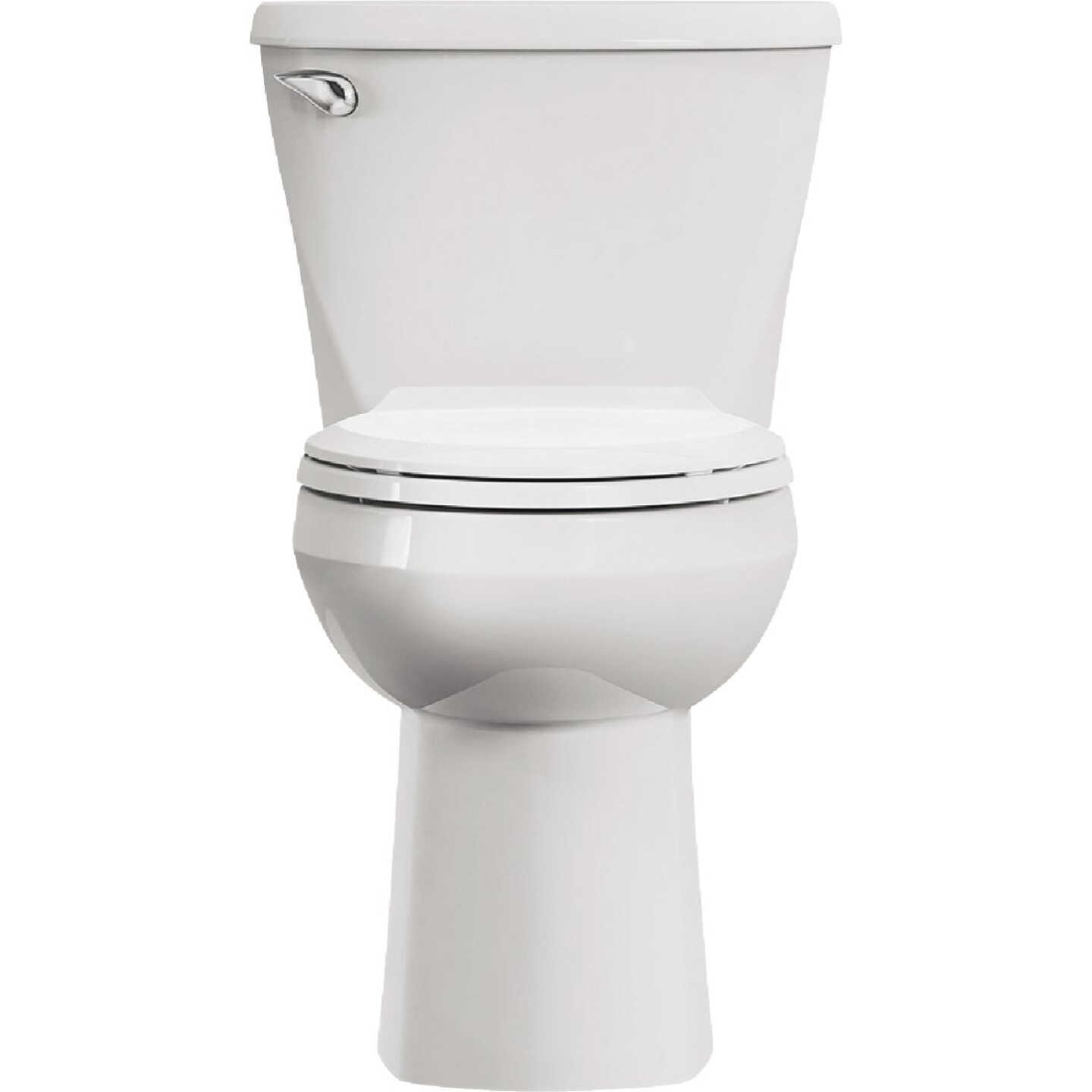 American Standard Colony3 Chair Height White Elongated Bowl 1.6 GPF Toilet Image 4