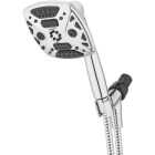 Oxygenics 7-Spray 1.8 GPM Square Handheld Shower Head, Chrome Image 1