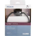 Moen Lindor Towel Ring, Matte Black Image 3