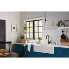 Moen Edwyn 1-Handle Pull-Down Kitchen Faucet with Soap Dispenser, Matte Black Image 5