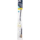Eastman 1/2 In. OD x 24 In. Black-Coated Stainless Steel Gas Log Installation Kit Image 2