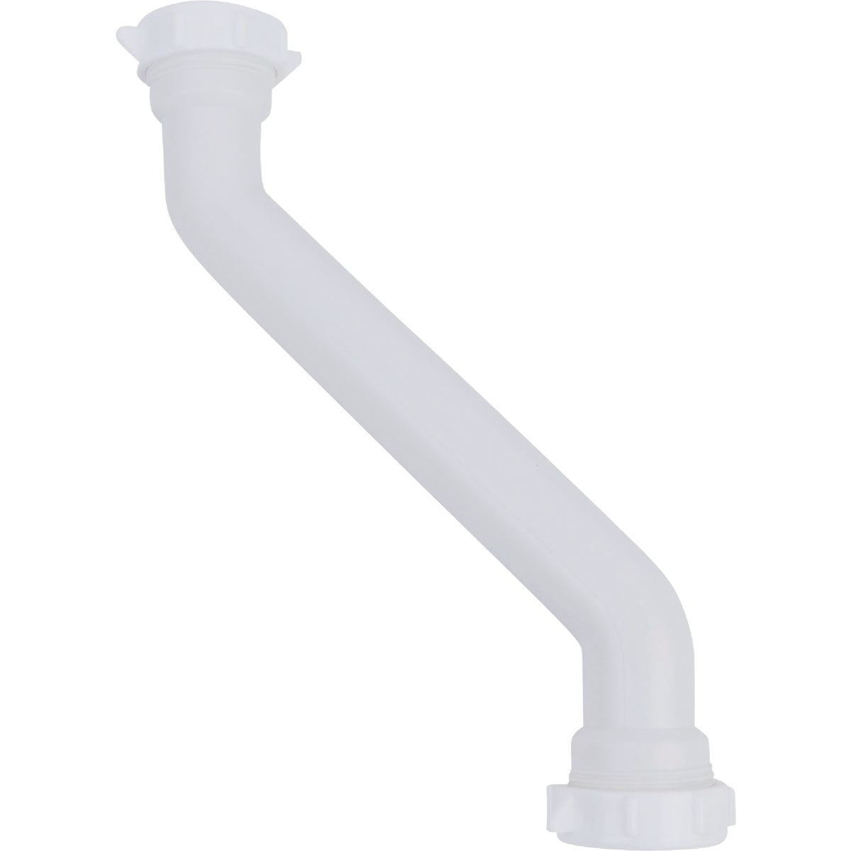 Plumb Pak 1-1/4 In. x 12 In. White Plastic Double Ended Offset Tube Image 2