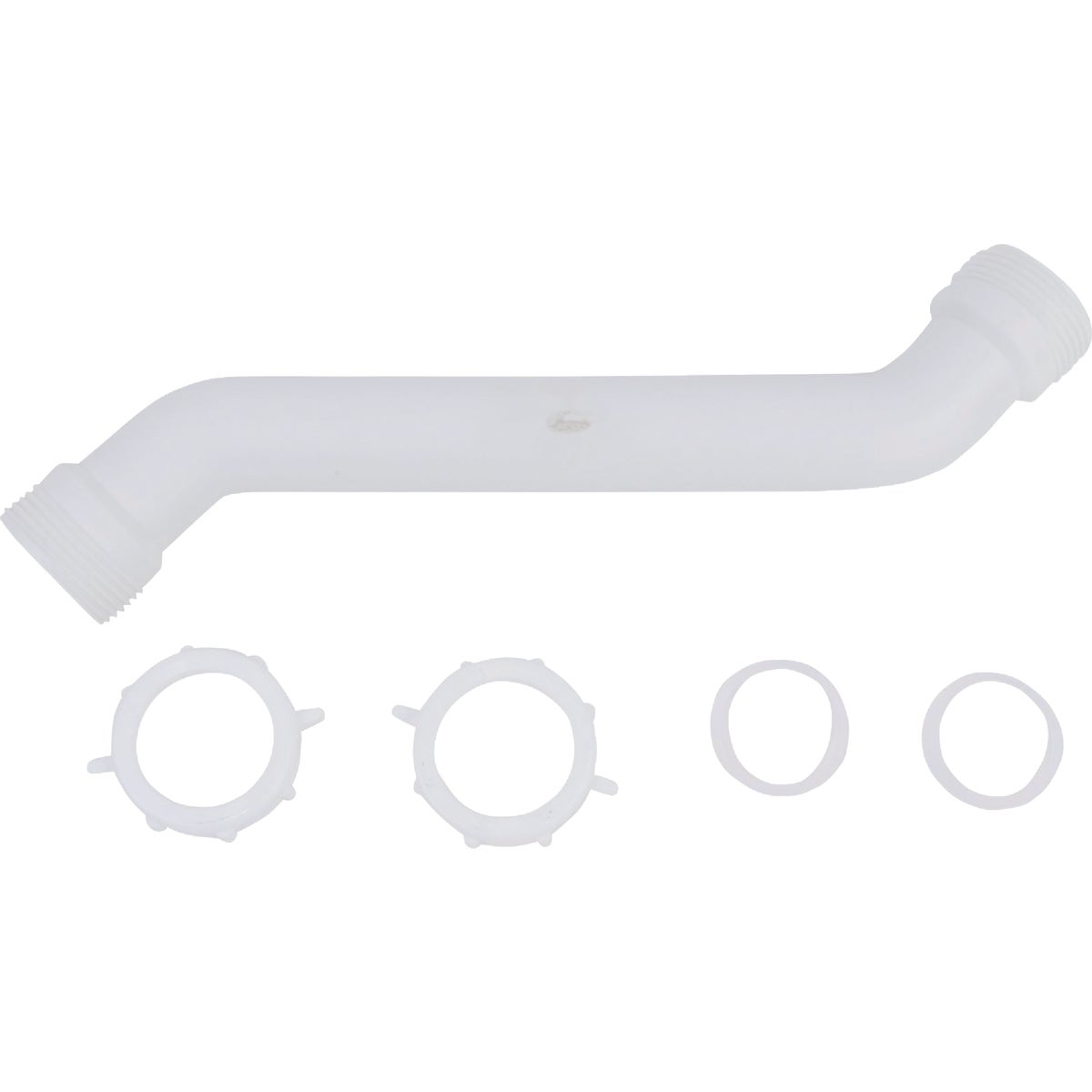 Plumb Pak 1-1/4 In. x 12 In. White Plastic Double Ended Offset Tube Image 3