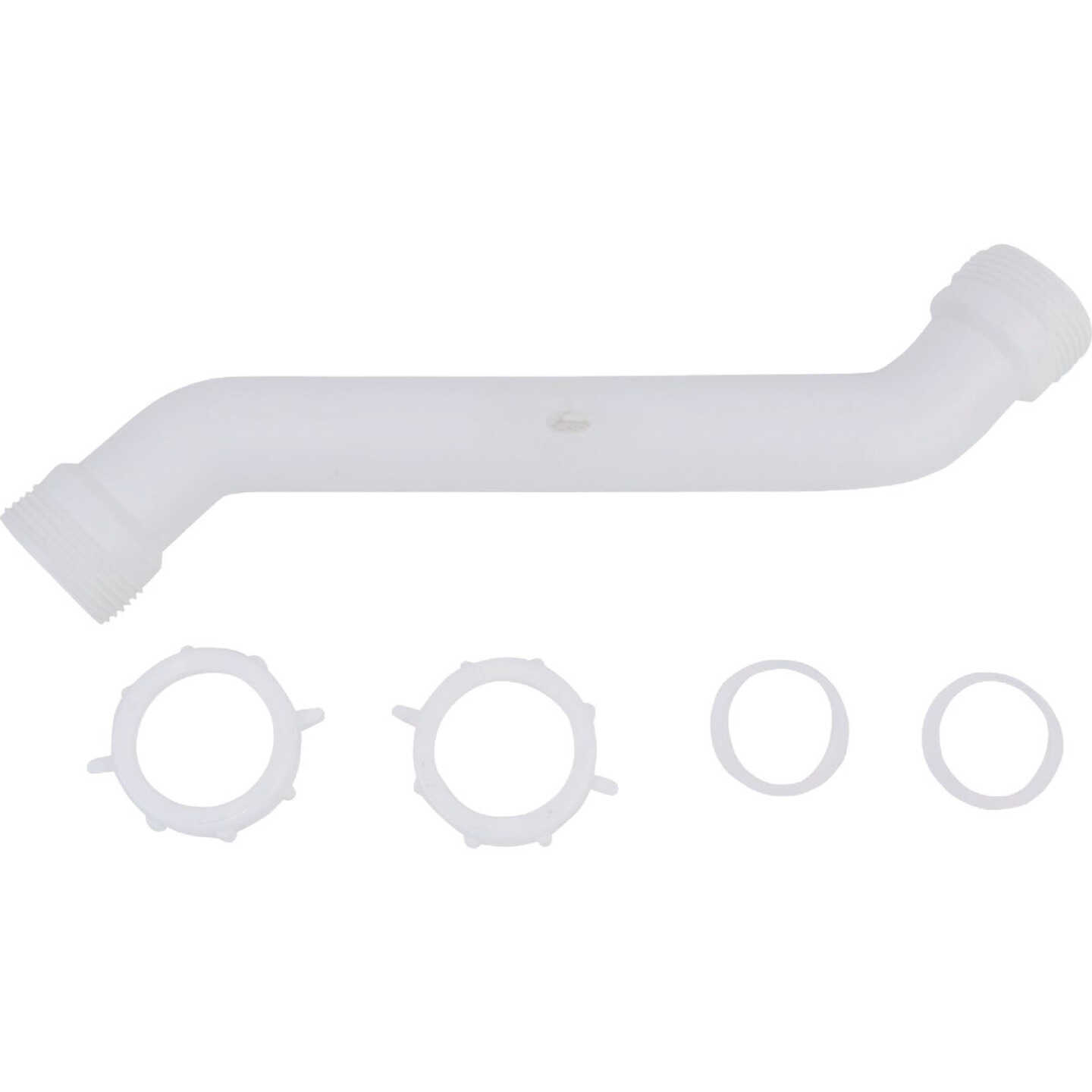 Plumb Pak 1-1/4 In. x 12 In. White Plastic Double Ended Offset Tube Image 3