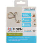 Moen Tiffin Single Robe Hook, Brushed Nickel Image 3