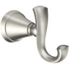 Moen Tiffin Single Robe Hook, Brushed Nickel Image 1