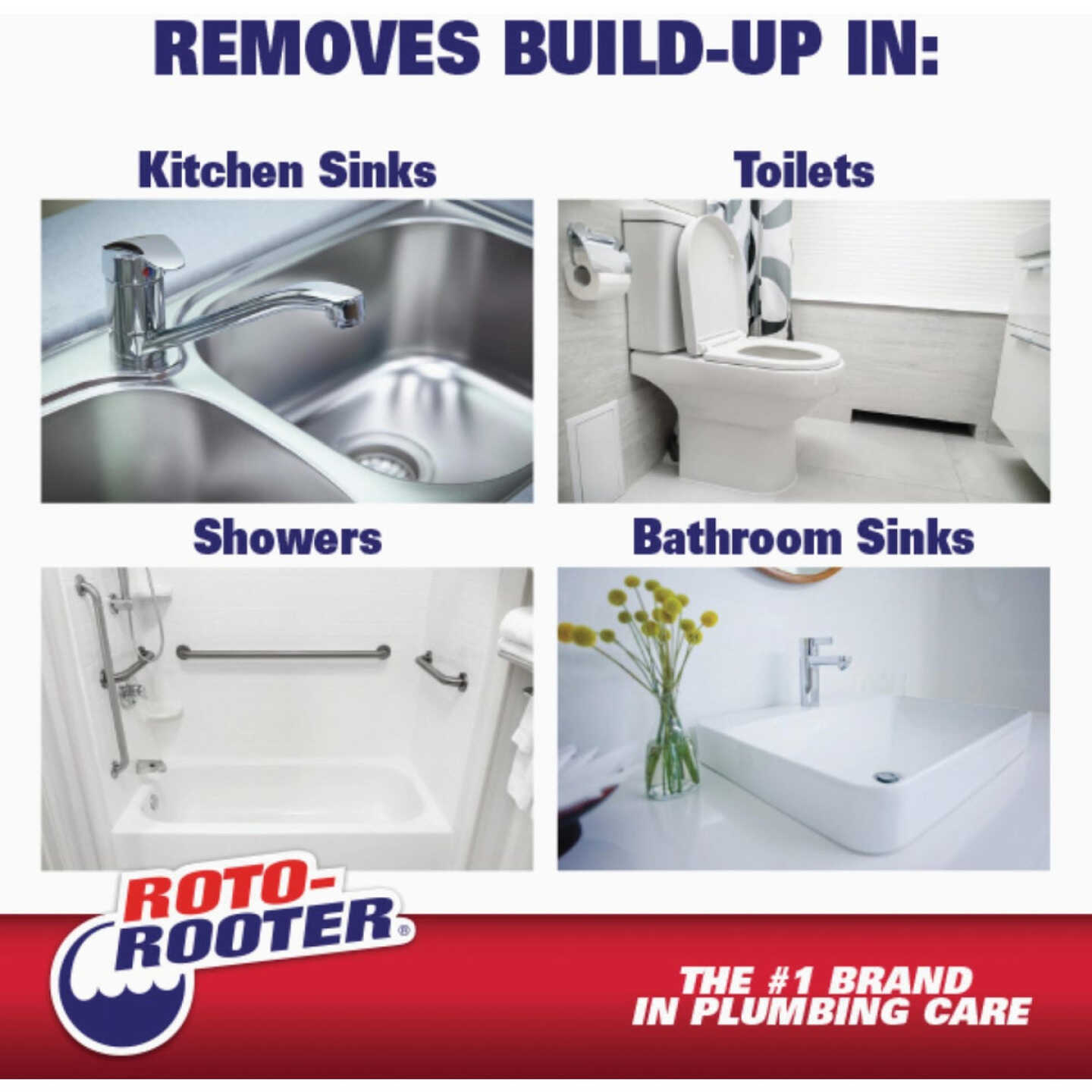 Roto-Rooter 64 Oz. Build Up Remover Image 4