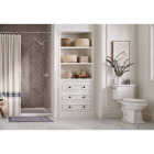 Moen Spot Resistant Brushed Nickel 6-Function 4 In. Dia. Spray Head Handheld Shower Image 3