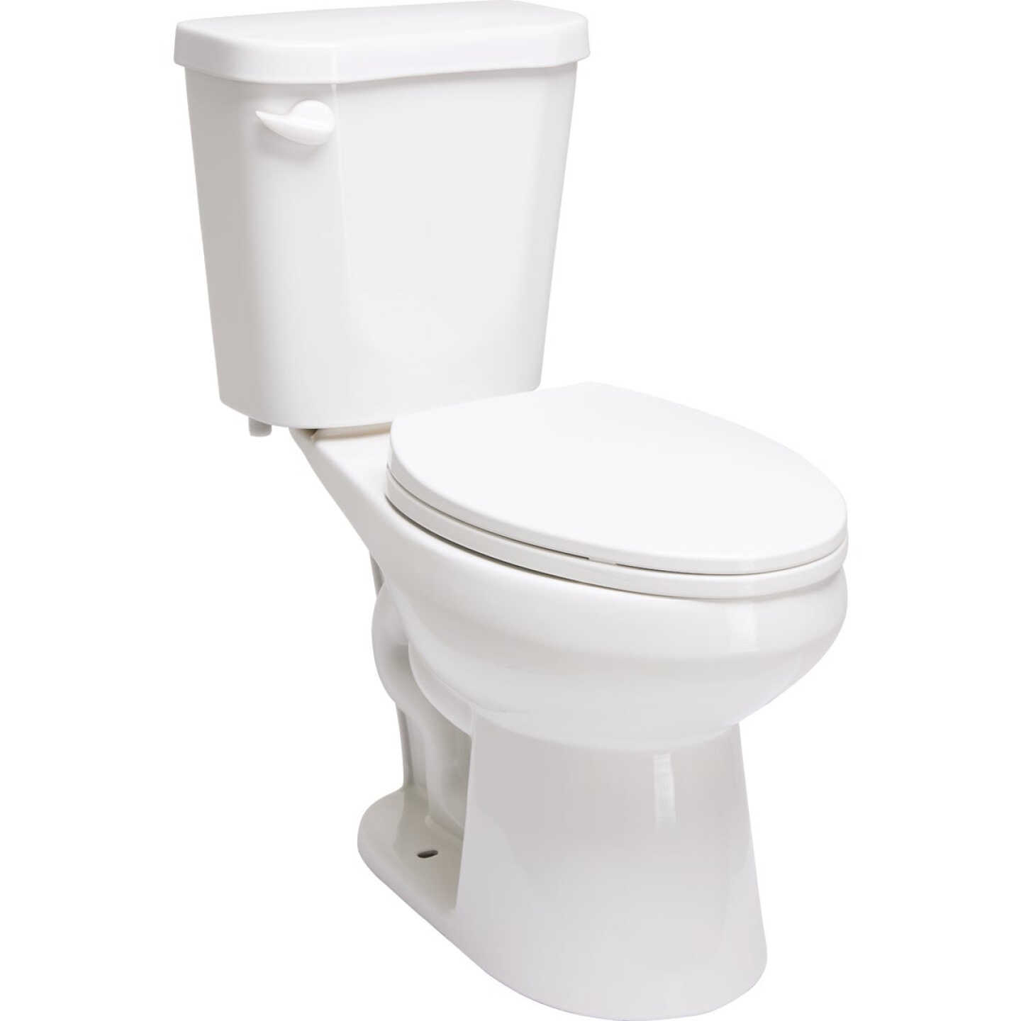 Common Goods Harbor White Elongated 1.28 GPF Toilet Image 2