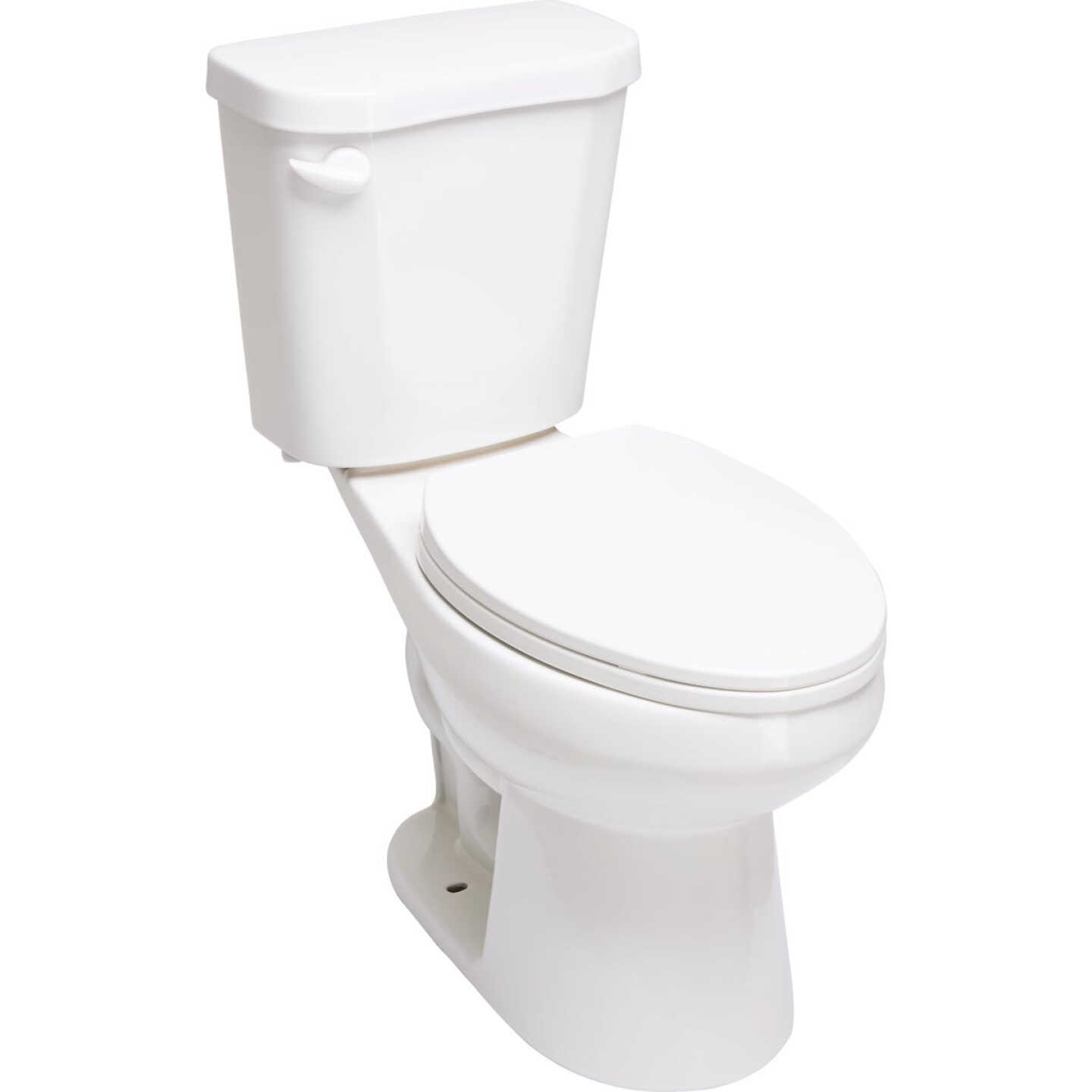Common Goods Harbor White Elongated 1.28 GPF Toilet Image 3