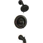 Moen Hilliard Posi-Temp 1-Handle Lever Tub & Shower Faucet, Mediterranean Bronze Image 1