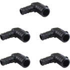 SharkBite 3/4 In. Barb x 1/2 In. Barb 90 Deg. Poly-Alloy PEX Elbow (1/4 Bend) (5-Pack) Image 3