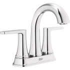 American Standard Becklow Chrome 2-Handle Lever 4 In. Centerset Hi-Arc Bathroom Faucet with Push Drain Image 1