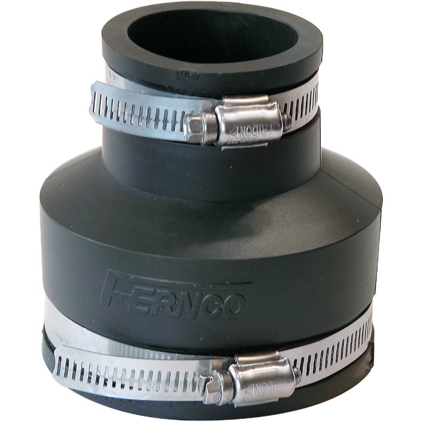 Fernco 3 In. x 1-1/2 In. Flexible PVC Coupling Image 1