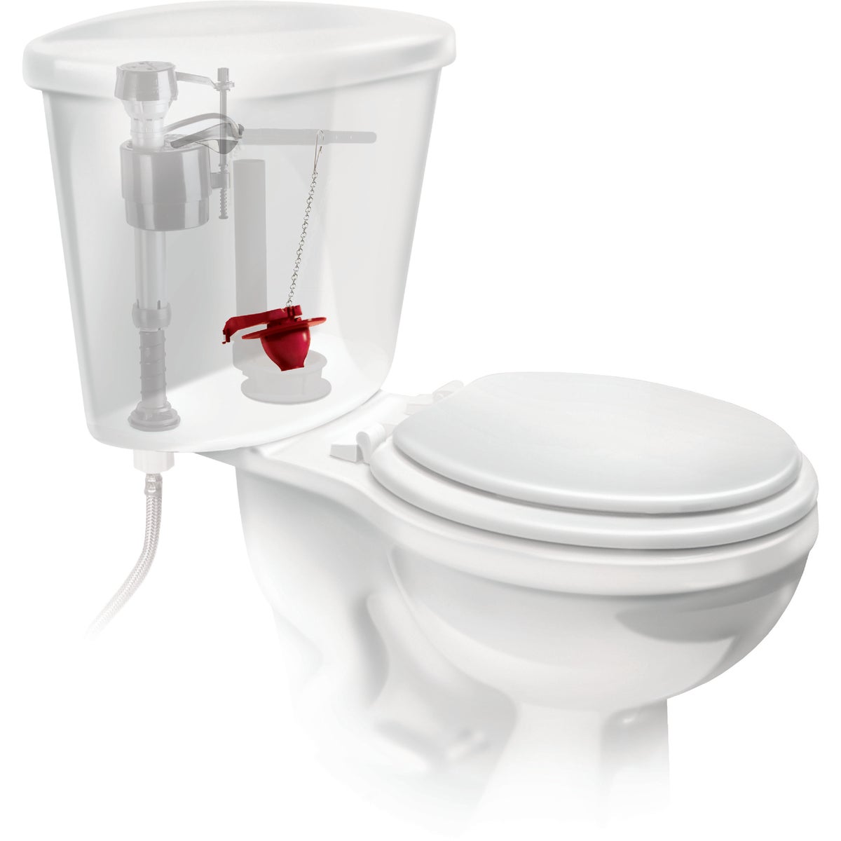 Fluidmaster PerforMAX 2 In. Rubber Universal Water-Saving Flapper Image 7