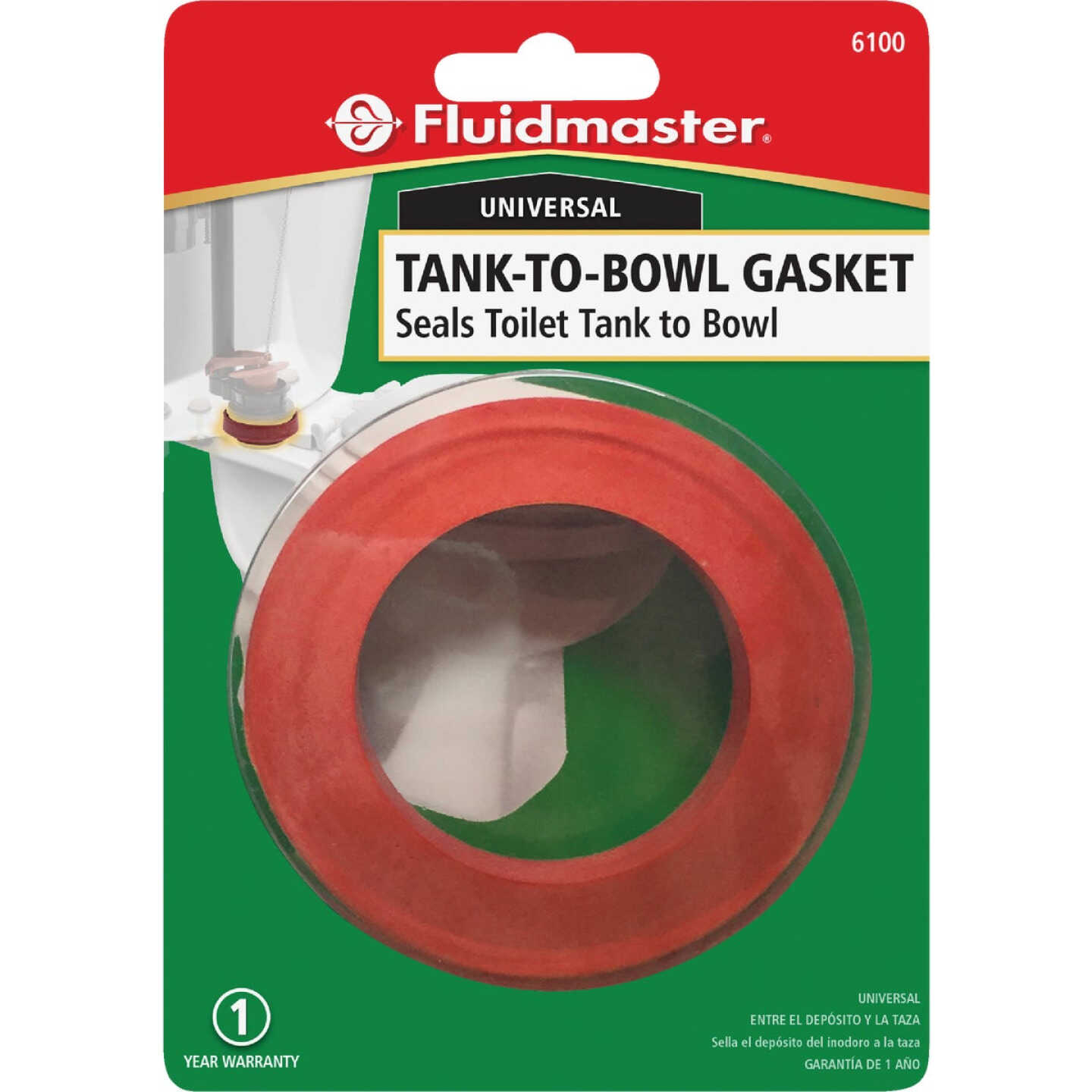Fluidmaster Close-Coupled Toilet Tank To Bowl Gasket Image 2
