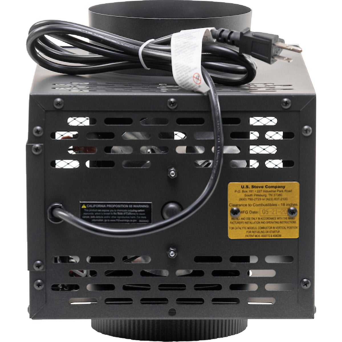 US Stove Vogelzang 6 In. Flue Stove Pipe Heat Reclaimer Image 5