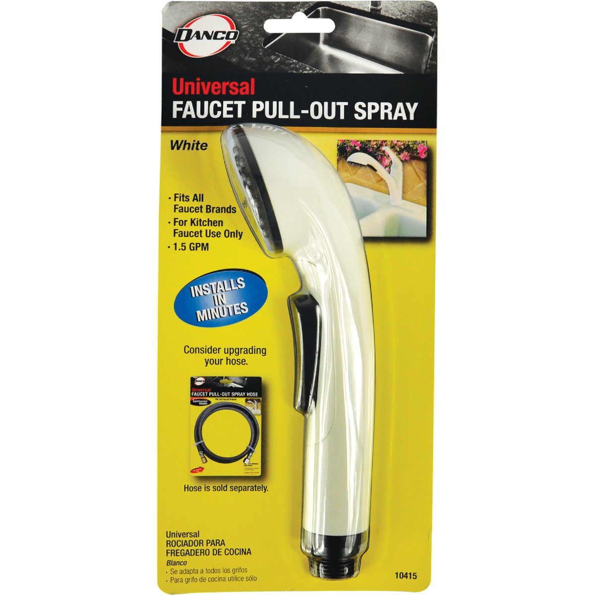 Danco Universal fit White Sprayer Head Image 5