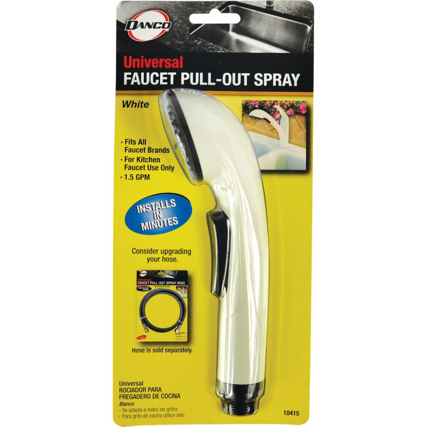 Danco Universal fit White Sprayer Head Image 5
