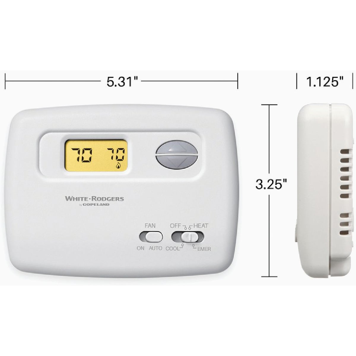 White-Rodgers Classic 70 Series 5-2 Day Programmable Thermostat Image 2
