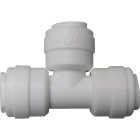 Watts Aqualock 1/4 In. x 1/4 In. x 1/4 In. Push-to-Connect Plastic Tee Image 1