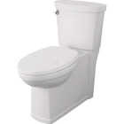 American Standard Cadet Decor White Chair Height Elongated Bowl 1.28 GPF Toilet Image 6
