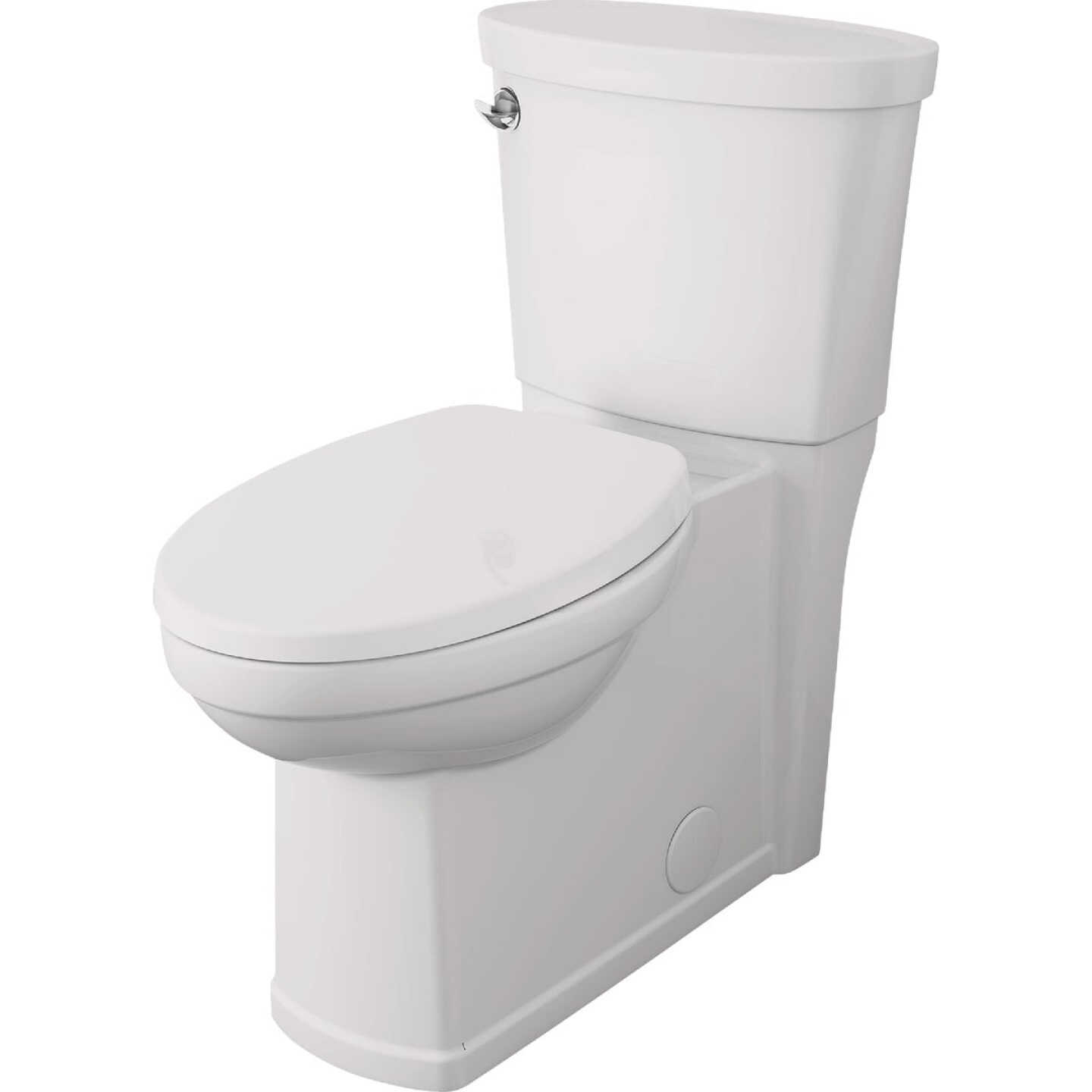 American Standard Cadet Decor White Chair Height Elongated Bowl 1.28 GPF Toilet Image 6