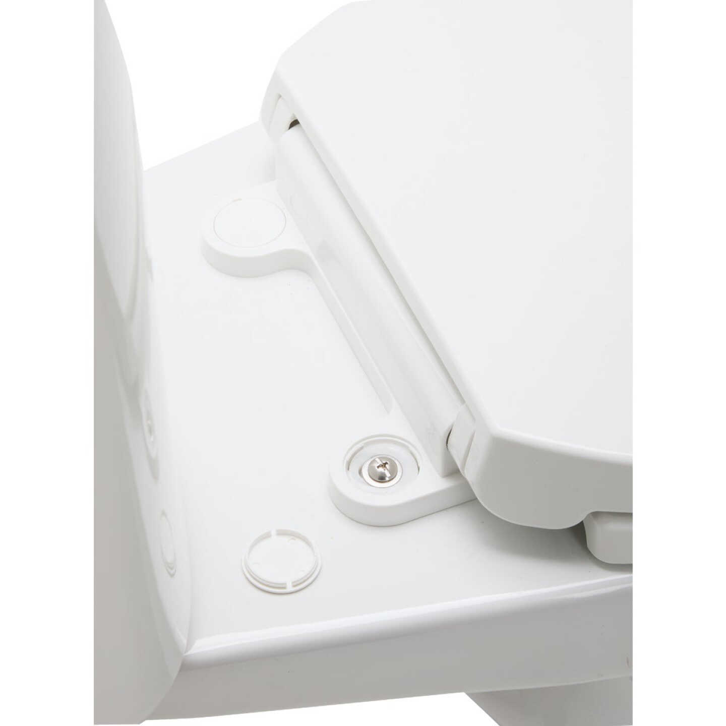 Common Goods Edge White Elongated 1.28 GPF HET Toilet Image 11
