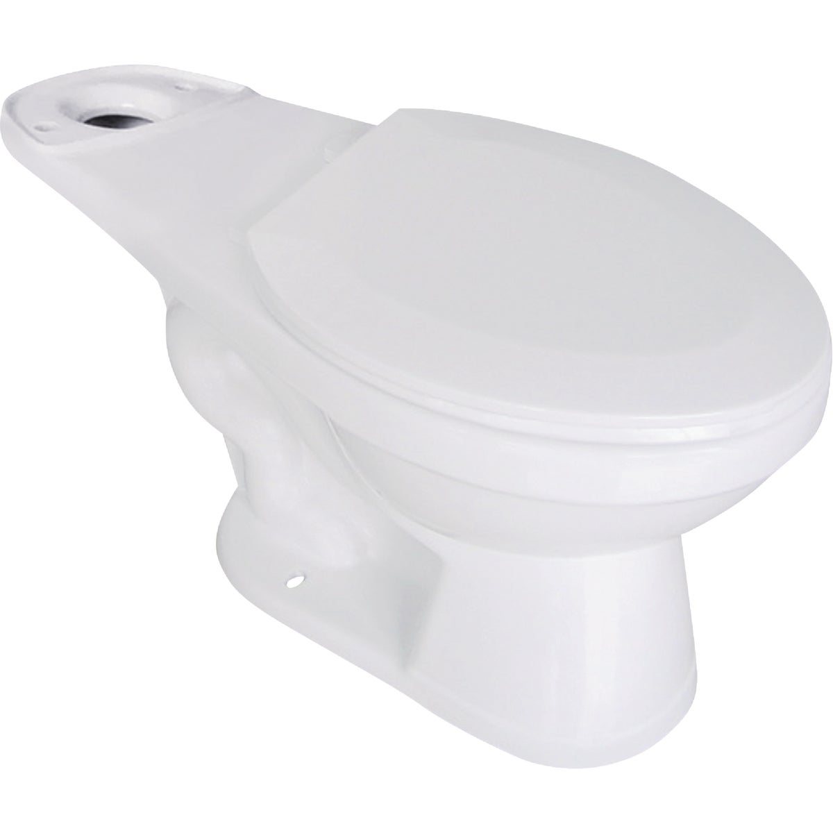 Compass Manufacturing Saranac White Elongated 16-1/2 In. Tall Grab-N-Go Toilet Bowl