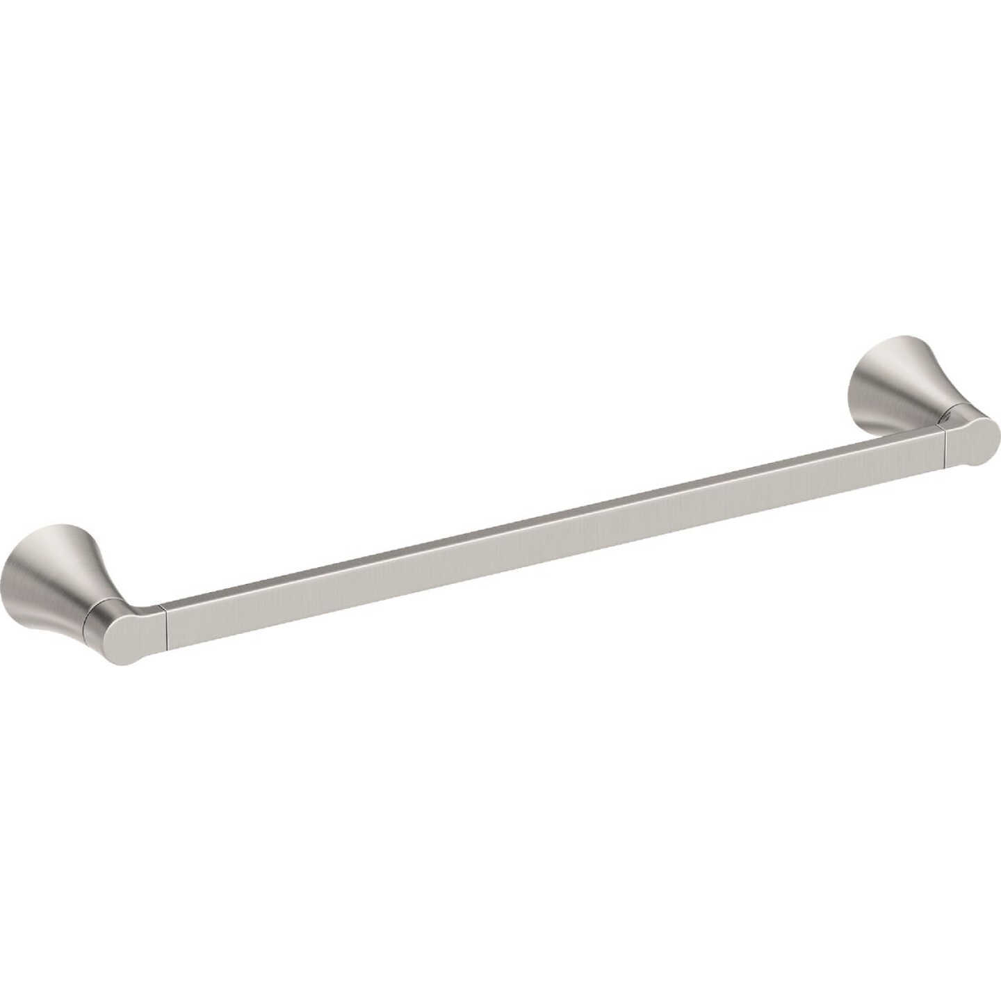 Moen Mikah 18 In. Brushed Nickel Towel Bar Image 1