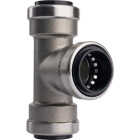 QuickFitting 3/4 In. x 3/4 In. x 3/4 In. Push-to-Connect Stainless Steel Tee Image 4