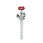 ProLine Chrome Plated Brass 1/2 In. MIP x 3/4 In. MHT Anti-Siphon 6 In. Frost Free Sillcock Image 1