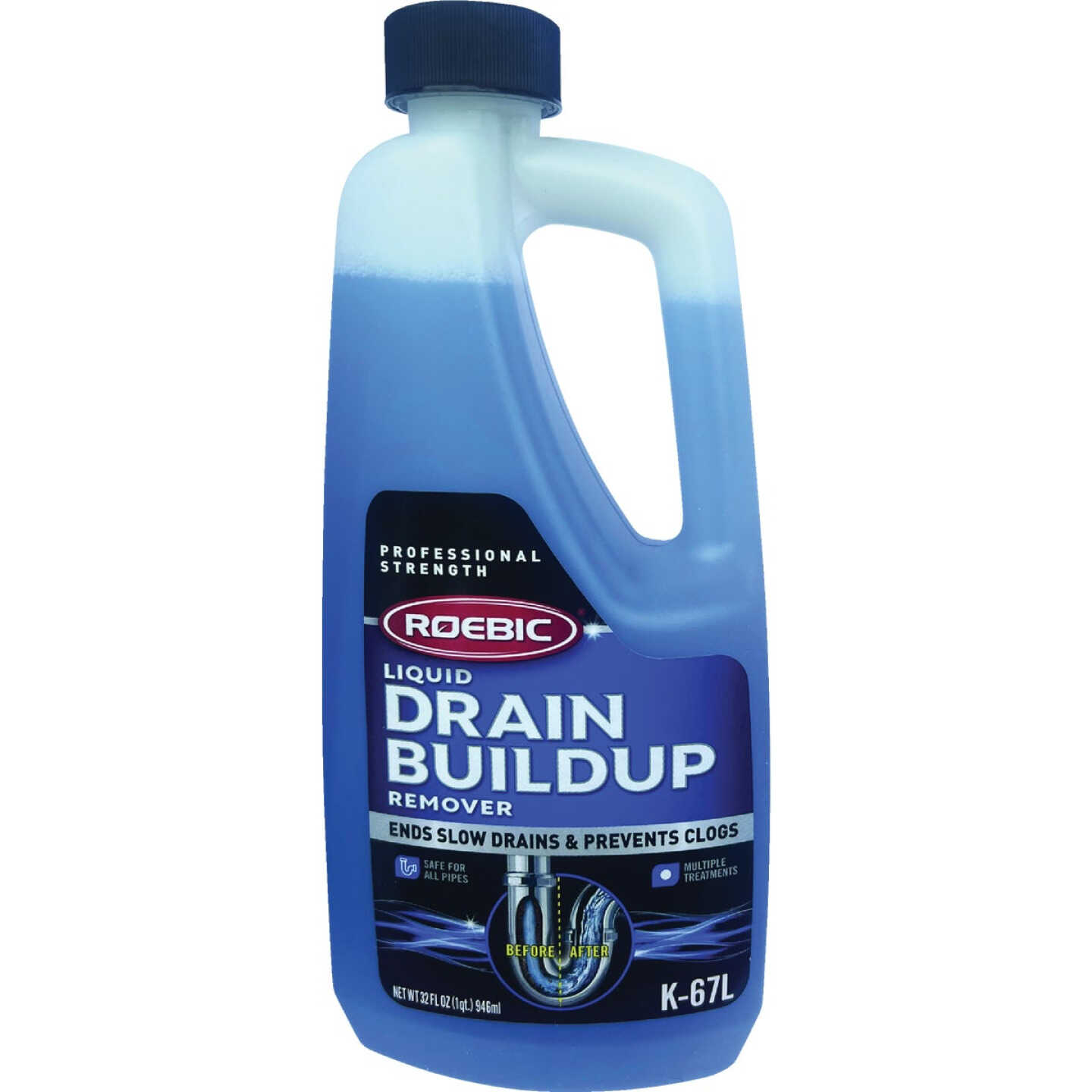 Roebic 32 Oz. Liquid Drain Buildup Remover Image 1