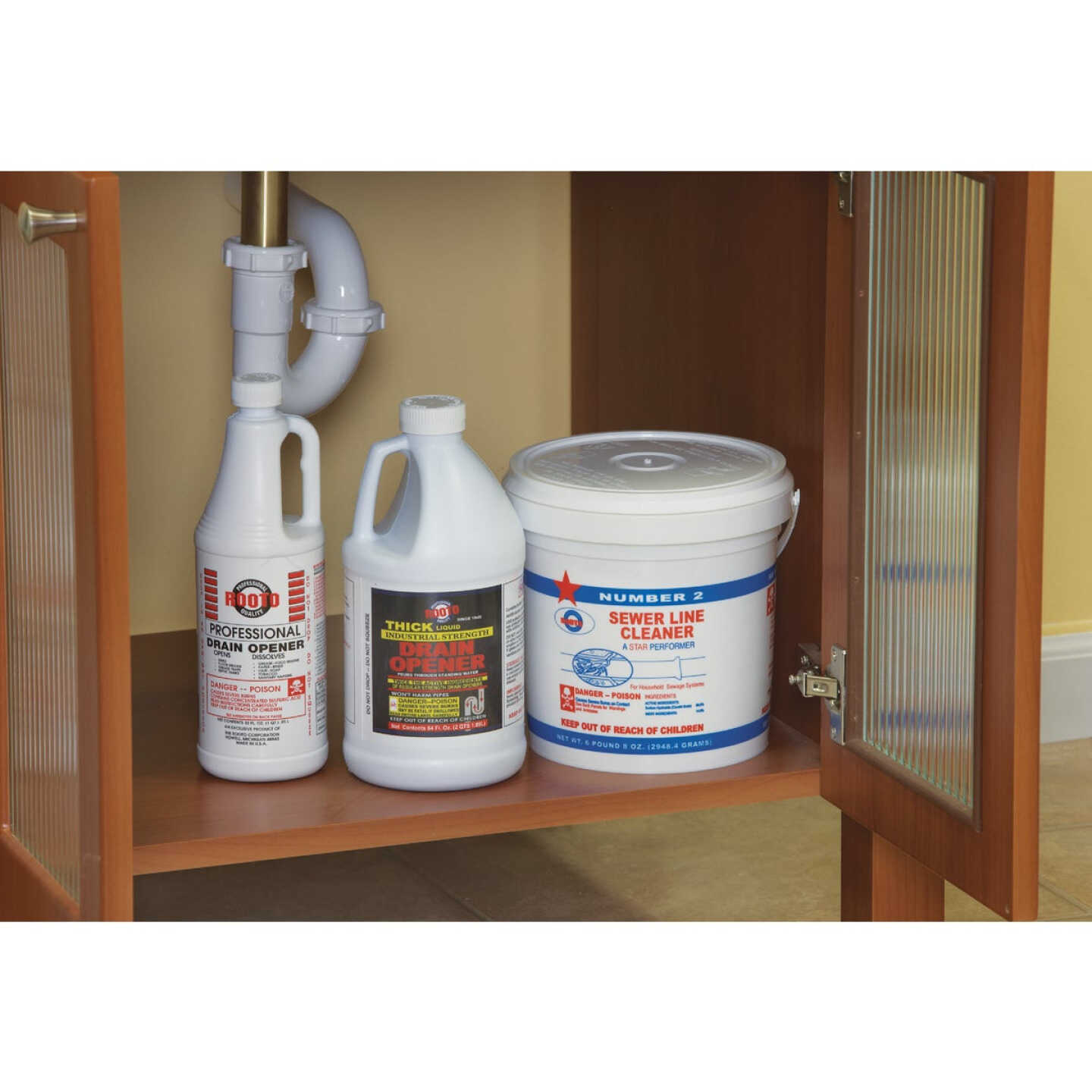 Rooto 64 Oz. Industrial Strength Drain Opener Image 2