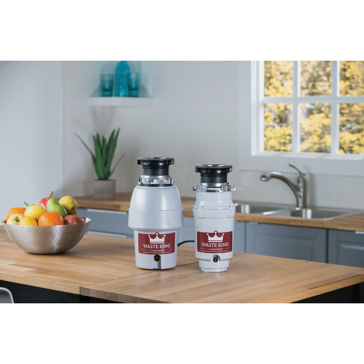 Waste King Legend Series 1/2 HP Garbage Disposer, 2 Year Warranty Image 2