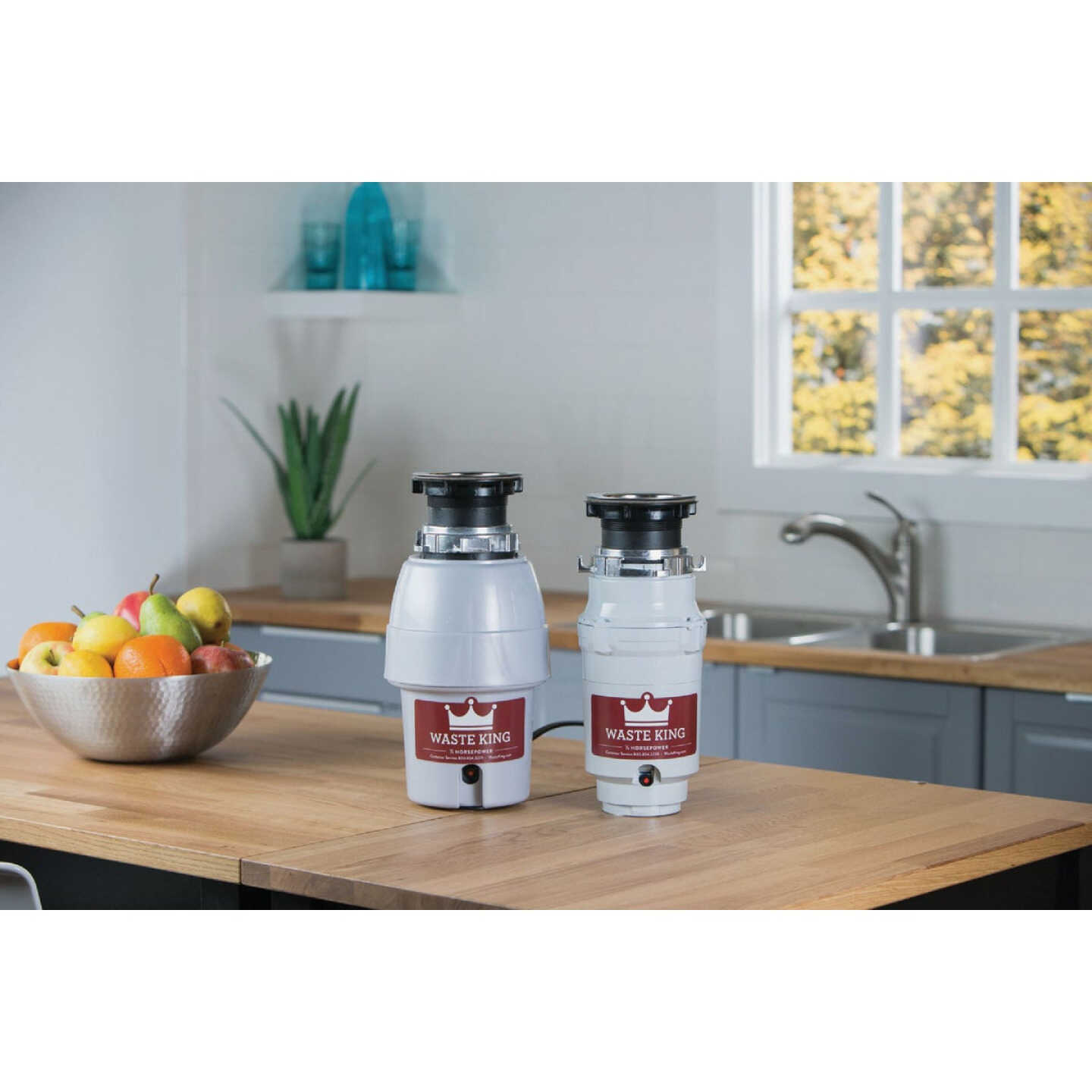 Waste King Legend Series 1/2 HP Garbage Disposer, 2 Year Warranty Image 2