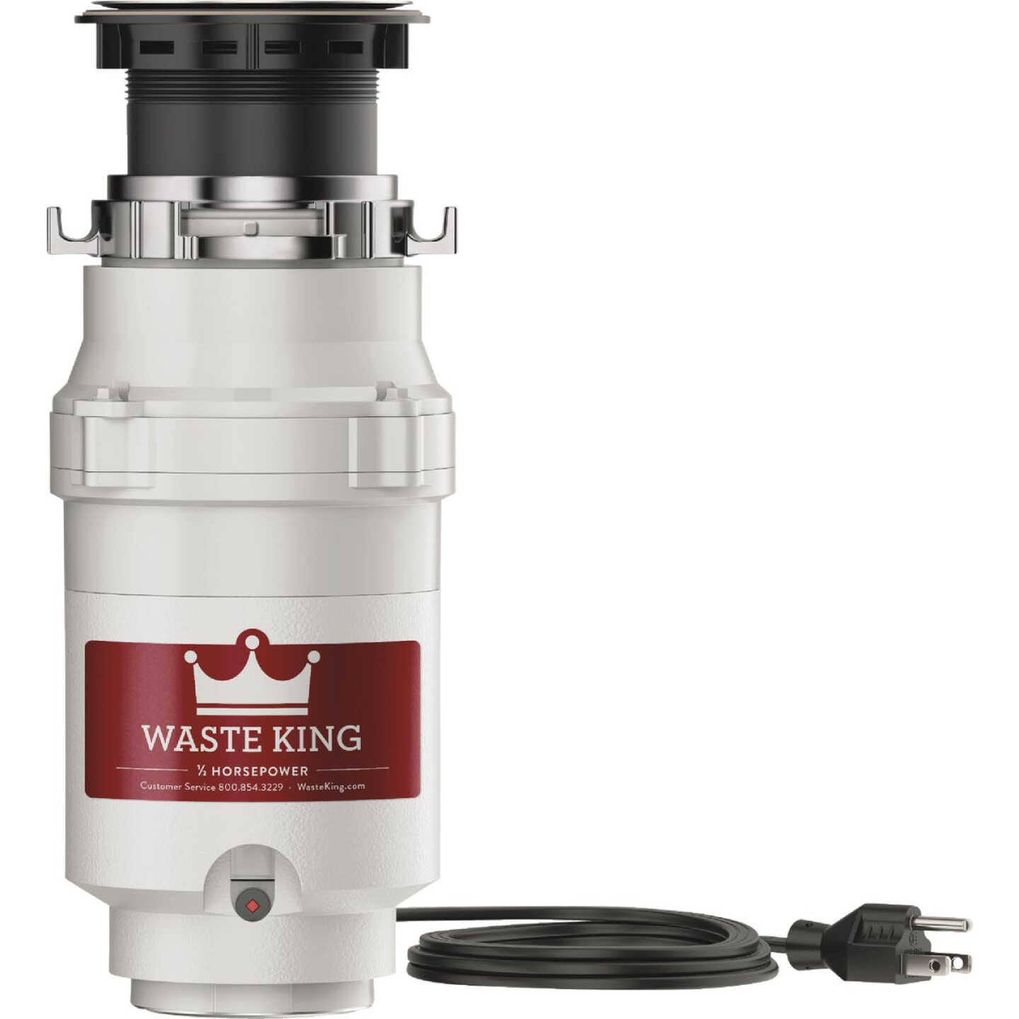 Waste King Legend Series 1/2 HP Garbage Disposer, 2 Year Warranty Image 1
