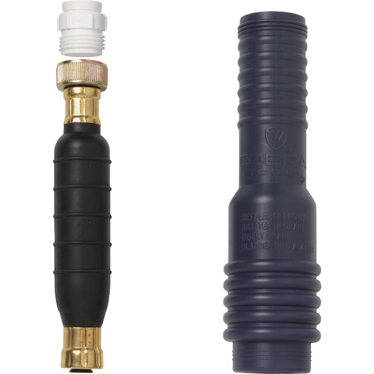 Cobra Drain Opener Bladder with Adapter Image 2