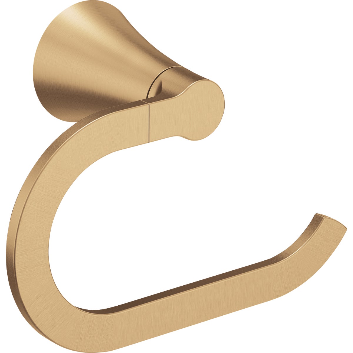 Moen Mikah Bronzed Gold Towel Ring Image 1