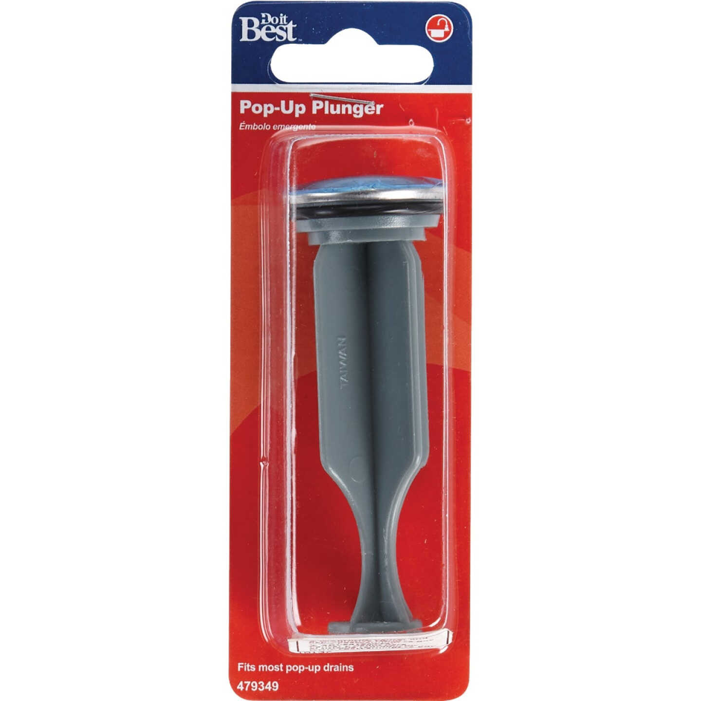 Do it Best Bathroom Sink Pop-Up Plunger Image 2