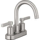 Homepointe Brushed Nickel 2-Handle Lavatory Faucet Image 1
