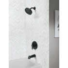 Moen Rinza Posi-Temp 1-Handle Lever Tub & Shower Faucet, Matte Black Image 2