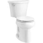 Kohler Cavata White Round Bowl 1.28 GPF Complete Solution Toilet Image 1