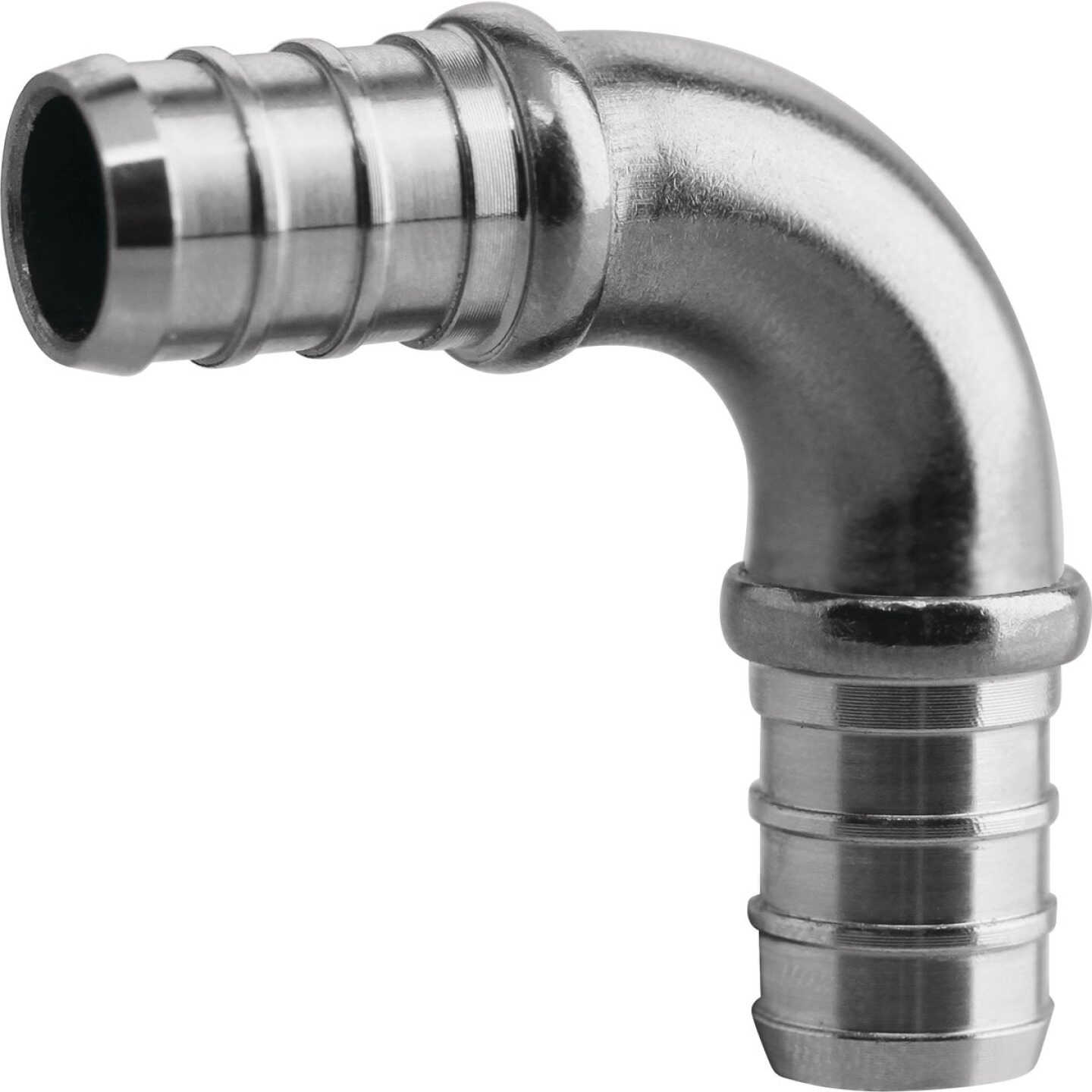Plumbeeze 1/2 In. Stainles Steel PEX Elbow Image 1