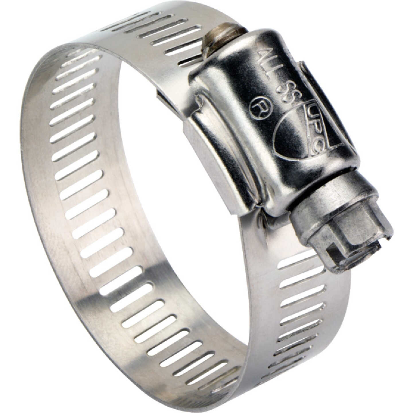 Ideal 11/16 In. - 1-1/2 In. All Stainless Steel Marine-Grade Hose Clamp Image 1