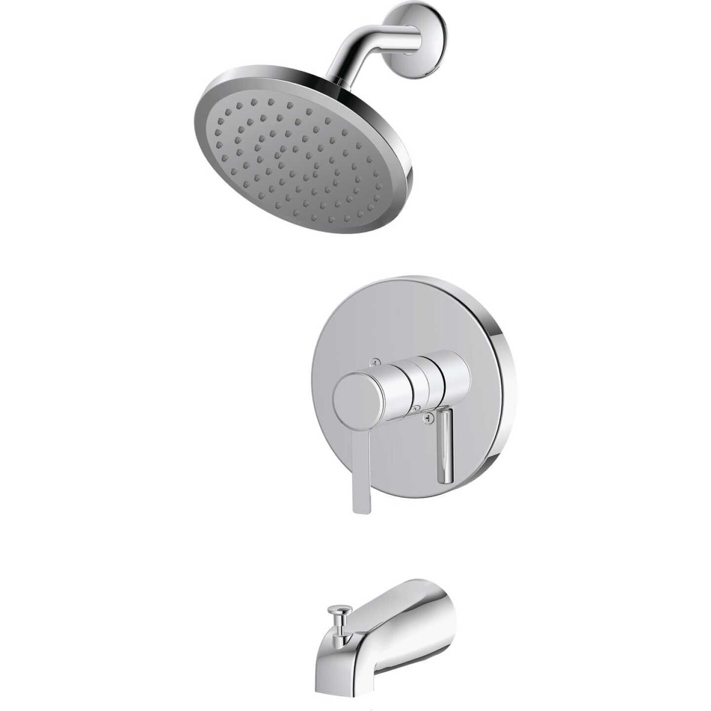 Home Impressions Chrome Single-Handle Lever Tub & Shower Faucet Image 1