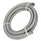 Do it Best 1/4-in COMP x 1/4-in COMP x 72-in Braided Stainless Steel Ice Maker Connector Image 1